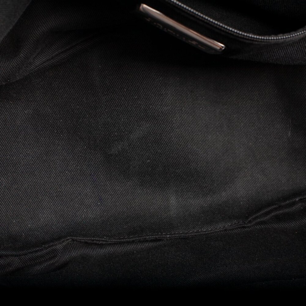 Authentic Chanel Matelasse Haraco Black Chain Shoulder Tote Bag - Picture 9 of 10